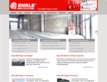 Tablet Screenshot of ehrle-austria.at